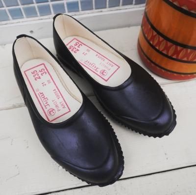 OPANAK Slip-on with insole オパナック ラバーシューズ ／ スリッポン レインシューズ　カラー: ブラック サイズ:  35－38 (約23.5～25.5cm) - piquant