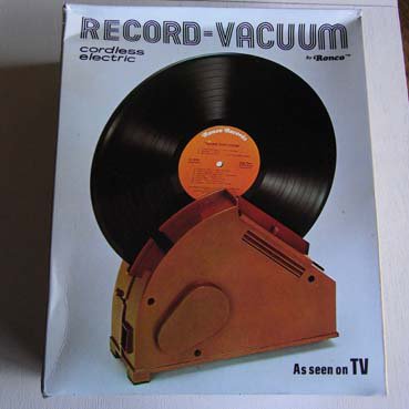 割引クーポン レコードクリーナー Vacuum Record 1976年物ビンテージ 
