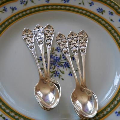 スターリングシルバー ティースプーンセット