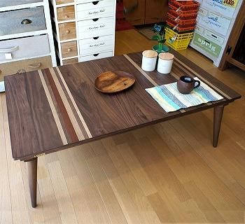 美品　春日工芸　H&Lコタツ諏訪120NA 美品 春日工芸 H&Lコタツ諏訪120NA 今なら送料無料！ウォールナット材