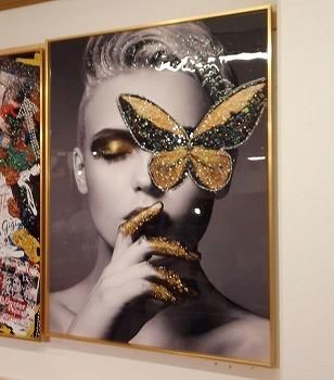 靉光、アネモネ、希少な額装用画集より、美品、新品額装付 靉光、アネモネ、希少な額装用画集より、美品、新品額装付