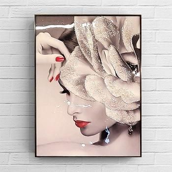 素敵な女性の絵画です。￼部屋に飾って楽しんで下さい。 素敵な女性の絵画です。￼部屋に飾って楽しんで下さい。 素敵な