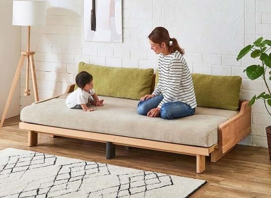 ◆現行品・半年使用◆ ４ＷＡＹソファーベッド ごろ寝 人気商品◆ ◇現行品・半年使用◇ 4WAYソファーベッド ごろ寝 人気商品◇ 大川