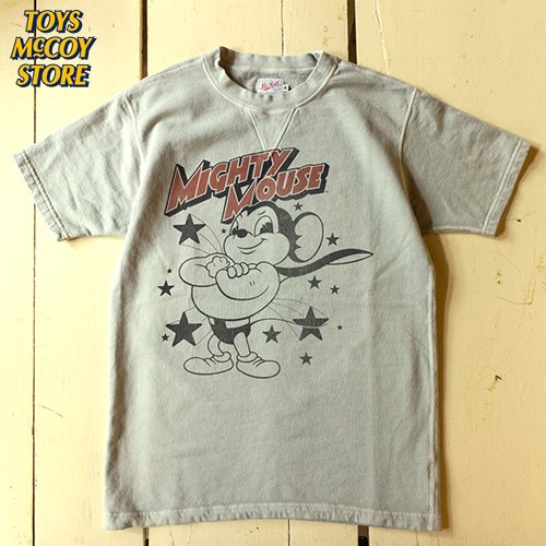 SHORT SLEEVE SWEAT TEE “ MIGHTY MOUSE ”- TOYS McCOY ONLINE STORE