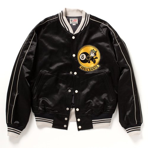 COTTON/RAYON SATEEN TOUR JACKET FELIX THE CAT 