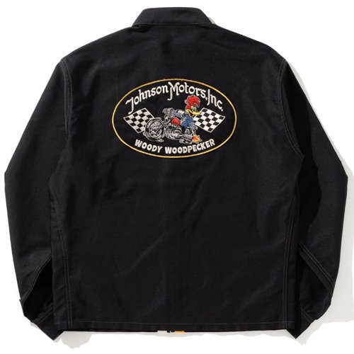 BECK NYLON/COTTON RACING JACKET JOHNSON MOTORS 