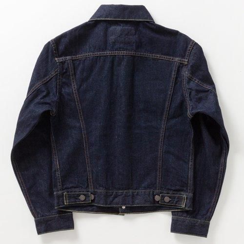 美品 レオナール デニムジャケット 大きいサイズ トリム XL 42 SITRY（シトリー）の「12oz over size denim jacket/オーバー