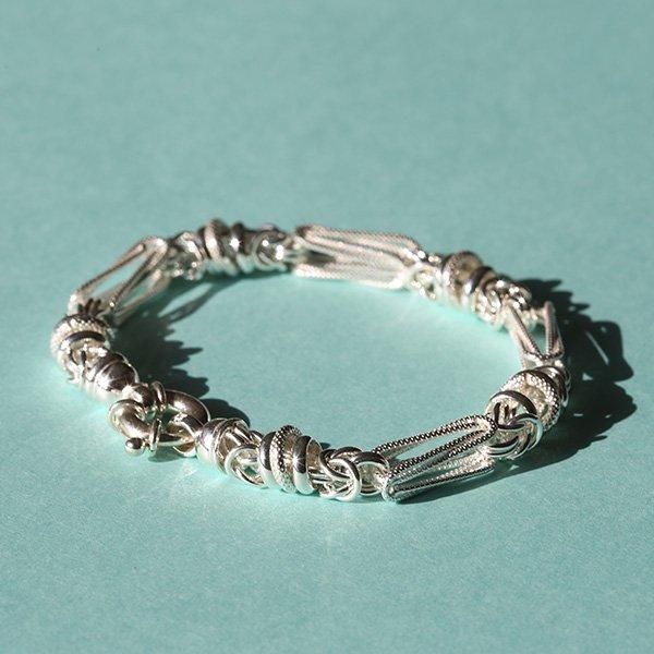 1920s 英国製アンティークシルバーブレスレットSilver925