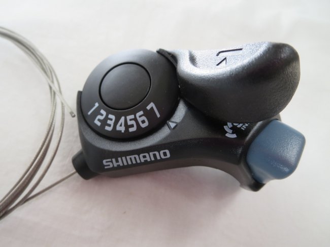 SHIMANO(シマノ) サムシフターPLUS リア7S インデックス SL-TX30-R7 ブラック｜自転車、部品販売 自転車の事なら  うれっこサイクルにお任せ下さい