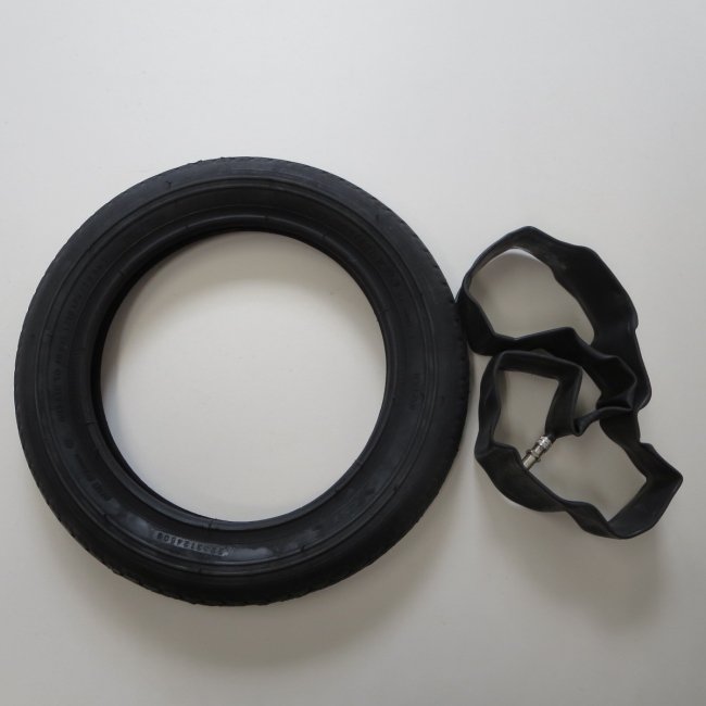 12 1/2×2 1/4（57-203) 黒タイヤ・チューブセット（各1本）車いすタイヤ | 自転車部品、車いすタイヤのことならうれっこサイクル