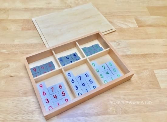 数字タイル（チェッカーボード用） - モンテッソーリ教具をお