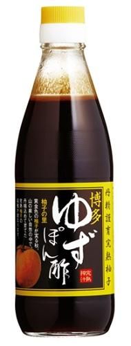 博多　ゆずぽん酢〈360ml〉 - 老松醤油 松岡本家｜福岡県朝倉市