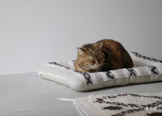 【受注製作】猫用ベッド/USコットン アンダルシアペルシャブルー