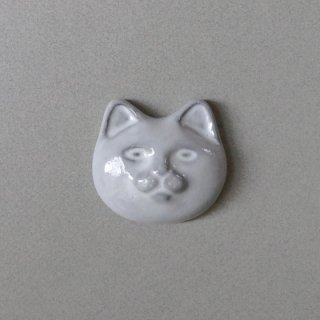 necoto THz ceramic plate【cat face / WHT】
