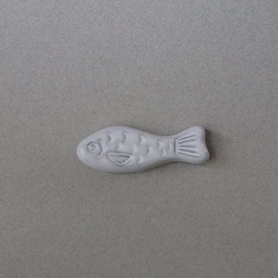 necoto THz ceramic plate【fish / WHT】 ｜ necoto