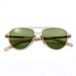 THINGLASS｜シングラス TAKA CLEAR / MIDDLE SHADE GREEN