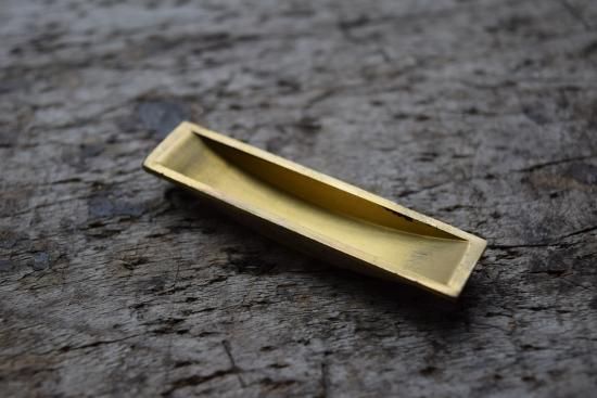 古い真鍮甲丸面引き手 古い真鍮の甲丸面引き手、取って10枚 古い真鍮の甲