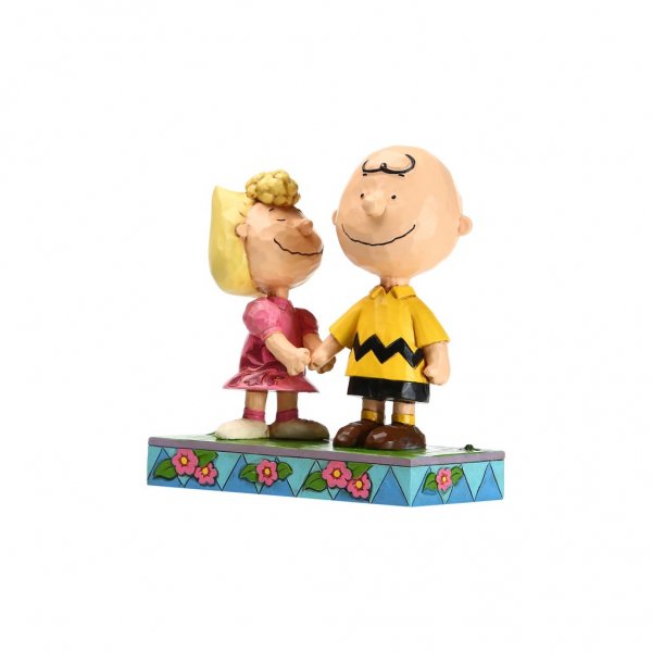 ピーナッツ by ジム・ショア チャーリーブラウン&サリー フィギュア Charlie Brown and Sally - 海外直輸入  キャラクターグッズ専門店　プレシャス・ハーツ