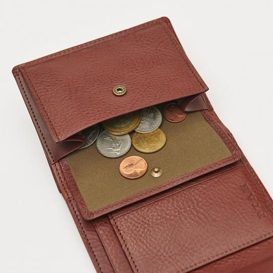 Pomerance 　 革皮　アリゾナレザー　二つ折り財布 Pomerance 革皮 アリゾナレザー 二つ折り財布 新品（二つ折り