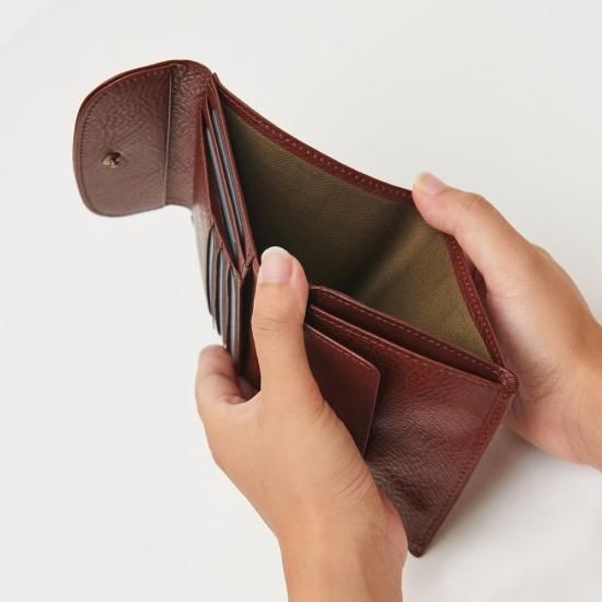 二つ折り被せ財布 Arizona（アリゾナ）｜革財布の山藤オンラインショップ