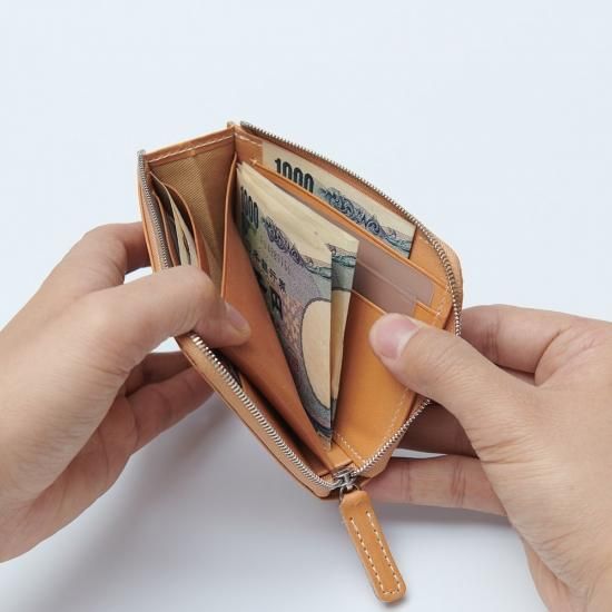 L字ファスナー財布 Auguri（アウグーリ）｜革財布の山藤オンラインショップ