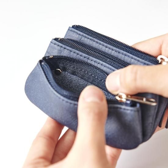 オーダー品　財布　ポーチ sisaku シサク 栃木レザー 財布ポーチ Wallech S ウォレットポーチ 本