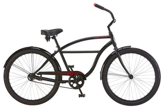 ビーチクルーザー Schwinn Alu1 Black おしゃれ自転車ならシモチャリ