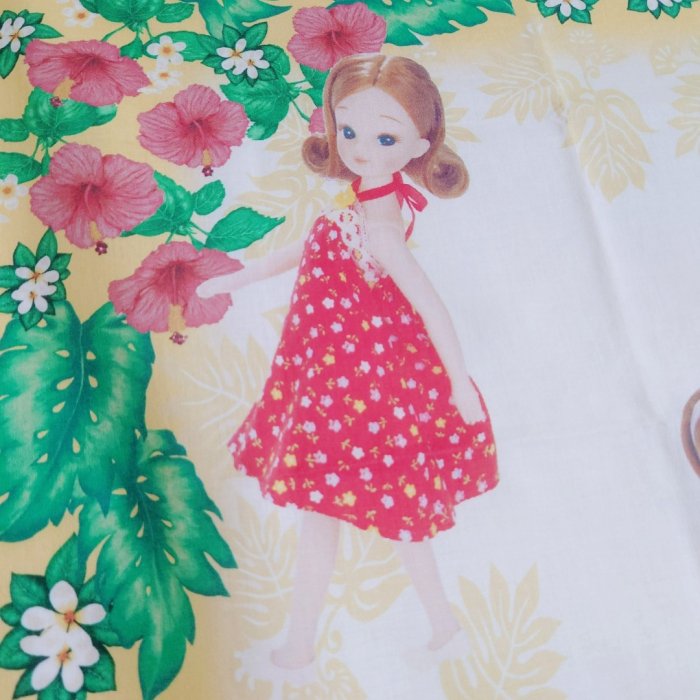 Licca HANDKERCHIEF 2nd SUMMER（リカちゃんハンカチ 2代目）<img class='new_mark_img2' src='https://img.shop-pro.jp/img/new/icons21.gif' style='border:none;display:inline;margin:0px;padding:0px;width:auto;' />