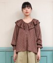W FRILL COLLAR BLOUSE （ダブルフリルカラーブラウス）<img class='new_mark_img2' src='https://img.shop-pro.jp/img/new/icons21.gif' style='border:none;display:inline;margin:0px;padding:0px;width:auto;' />