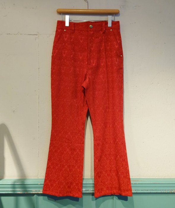 RED/MΤߡBOOTSCUT PANTS<img class='new_mark_img2' src='https://img.shop-pro.jp/img/new/icons20.gif' style='border:none;display:inline;margin:0px;padding:0px;width:auto;' />