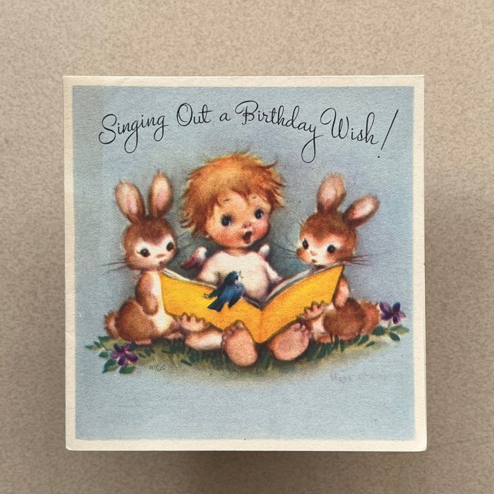 Vintage Greeting card/USA 