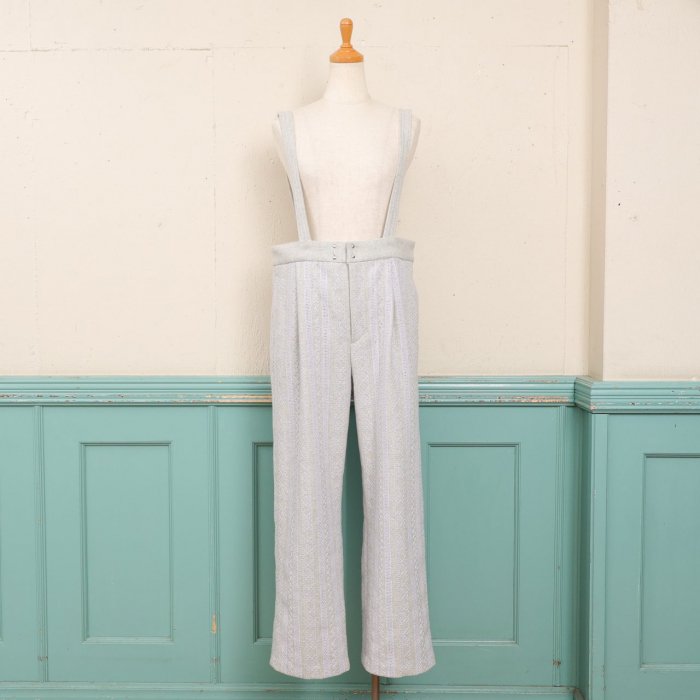 EMBROIDERY SUSPENDER PANTS<img class='new_mark_img2' src='https://img.shop-pro.jp/img/new/icons8.gif' style='border:none;display:inline;margin:0px;padding:0px;width:auto;' />