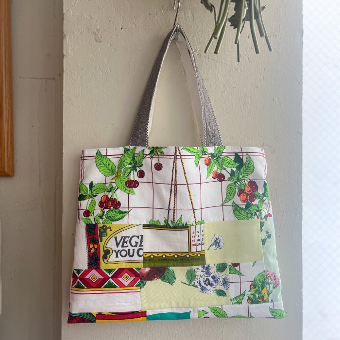 FABRIC CALENDAR PATCHWORK  bag(33cm41cm)