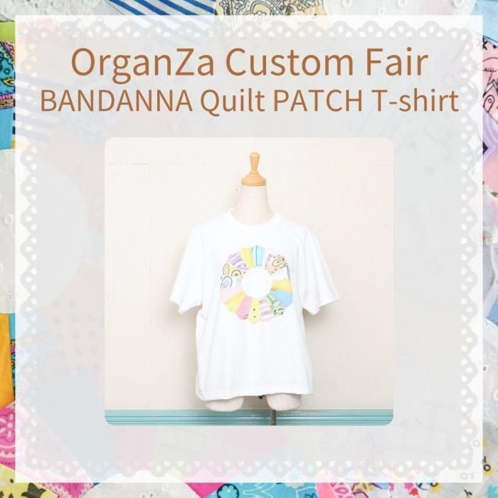 ͽʡBANDANNA Quilt PATCH T-shirt