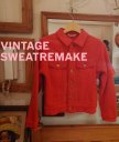【RED1点のみ】SWEAT REMAKE 3rd TYPE JACKET