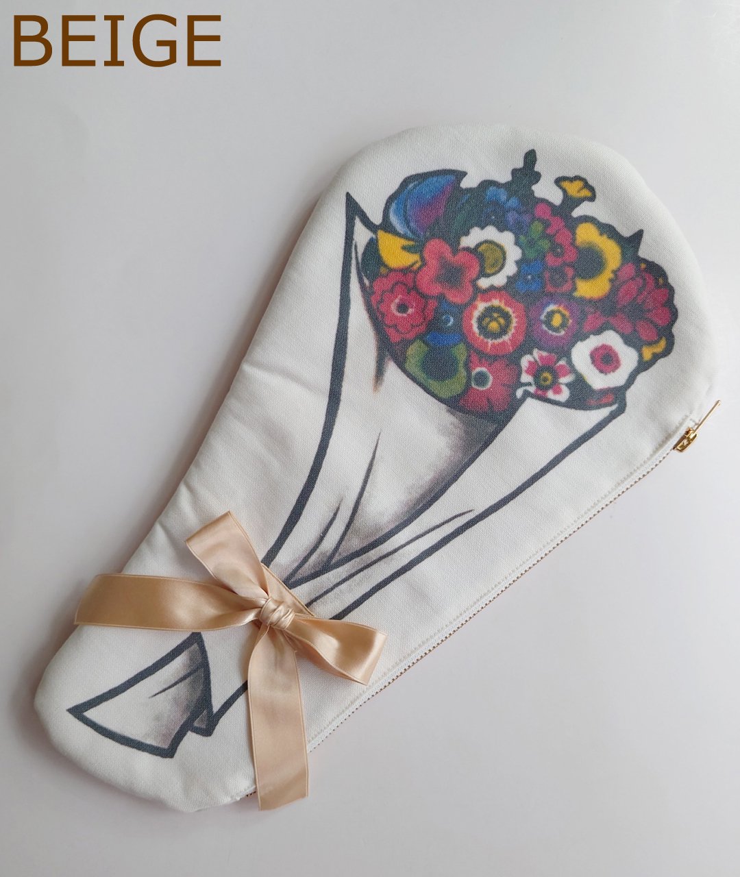 RUNE FLOWER CLUTCH BAG （内藤ルネ コラボ フラワークラッチバッグ