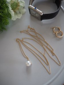 Amakusa Pearl long Necklace