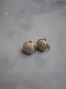Camellia Pierce White/Earrings S