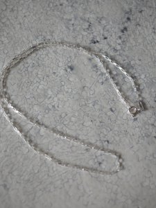 Box chain necklace 50cm/silver