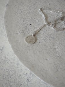 Medai Necklace round/silver/40cm