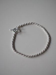 ■Chunky rope chain bracelet/SV925