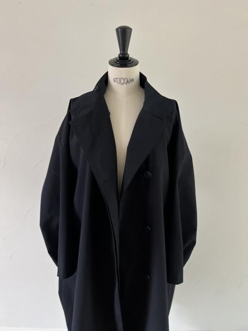 2025 AW Collectionスタンドカラーロングコート/navy】 - JULYNINE