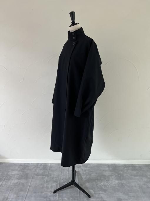 JULYNINE ジュライナイン スタンドカラーハーフコート ネイビー 未使用