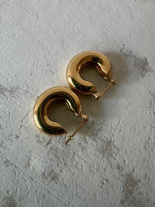 JULY/NINE フープピアス シルバー JULY/NINE フープピアス シルバー