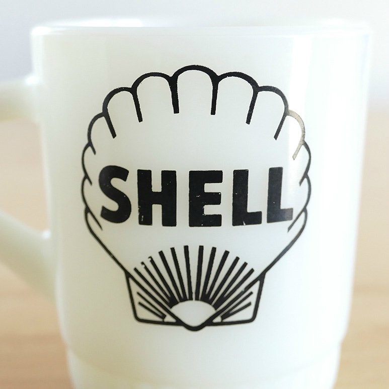 Fire King 3個セット SHELL 広告マグ camping.com