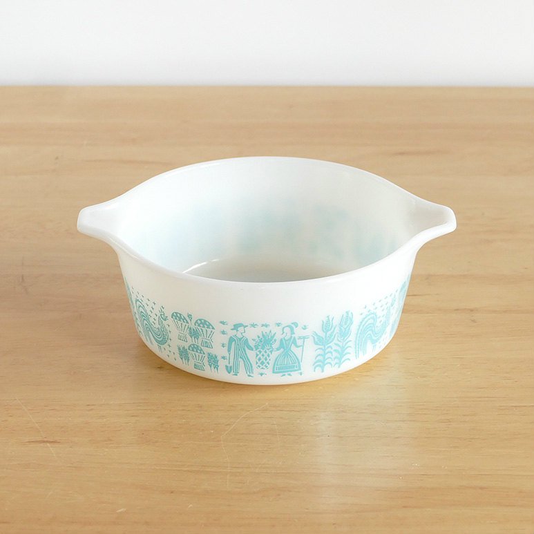 Old Pyrex Canada デルファイト フリッジディッシュ MS セット