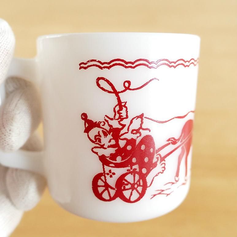 オールドパイレックス レッドサーカス チャイルド マグセット オールドパイレックス レッドサーカス チャイルド マグセット