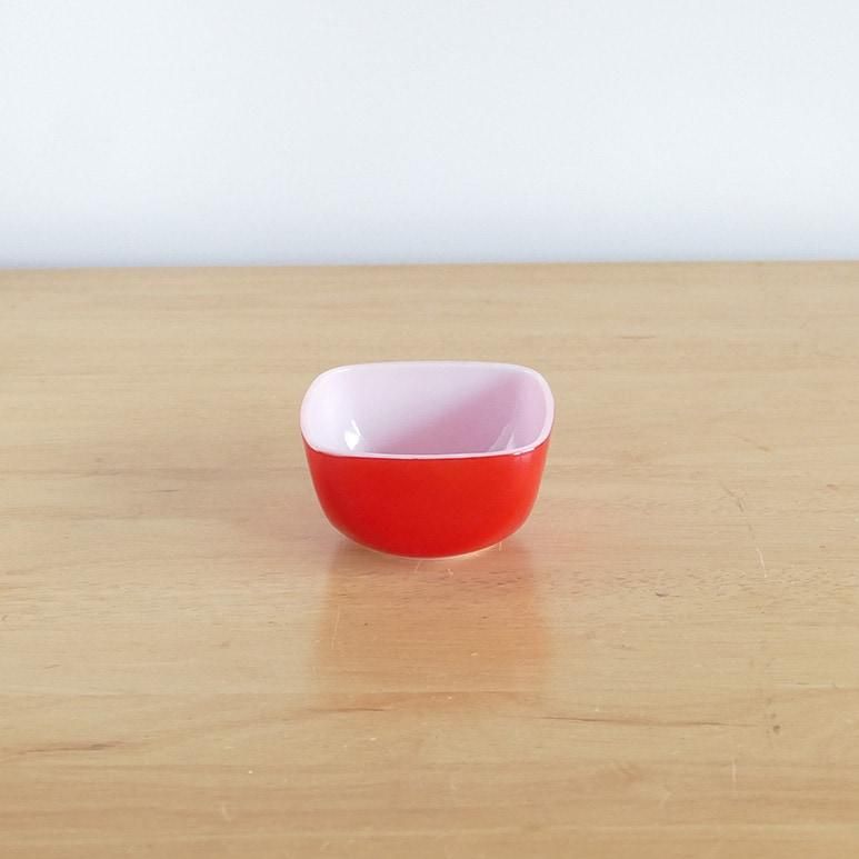 2024最新のスタイル ラメキン ☆4】オールドパイレックス 7オンスボウル c 赤 食器