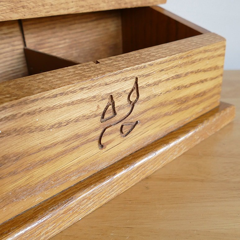☆3】アメリカンカントリー 木製 レシピボックス - ファイヤーキング