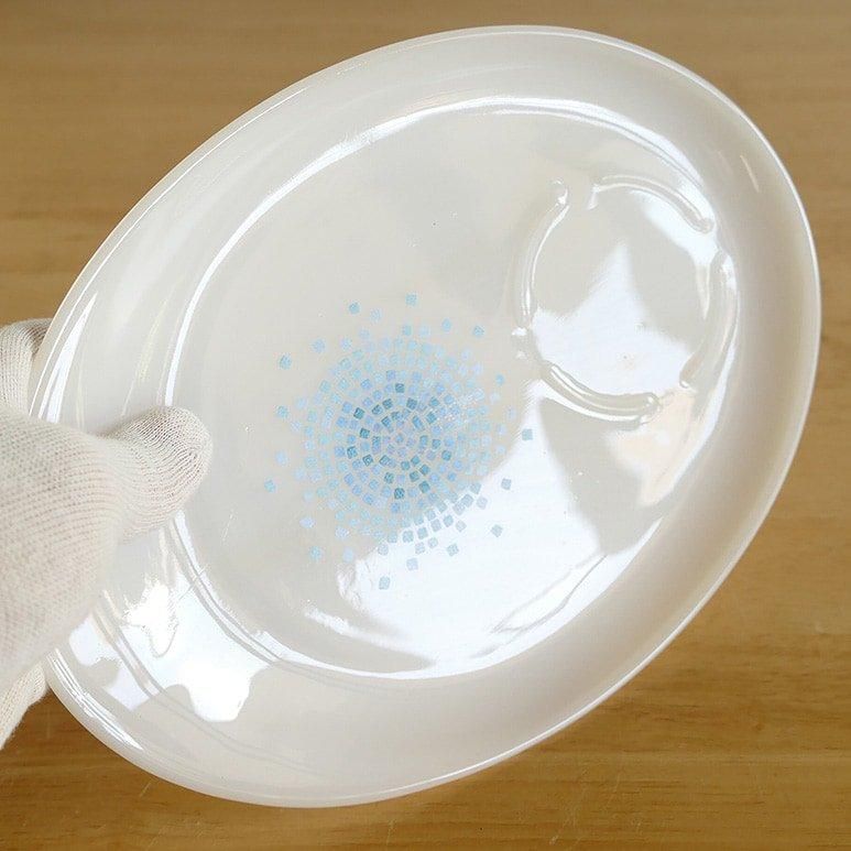 ☆4】ファイヤーキング ブルーモザイク スナックセット i